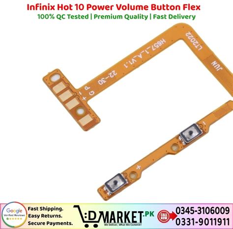 Infinix Hot Power Volume Button Flex Exclusive
