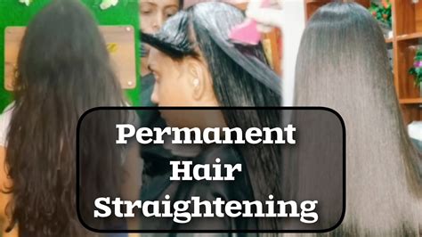 How To Do Permanent Hair Straightening Permanent Hair Straightening