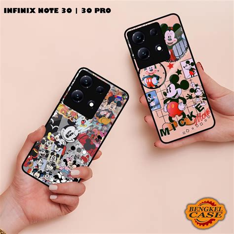定制案例光面 Infinix HOT HOT PLAY NOTE PRO 米老鼠圖案 蝦皮購物