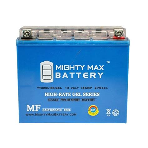 Mighty Max Battery Volt Ah Cca Gel Rechargeable Sealed Lead