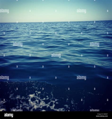 deep blue sea stock photo alamy