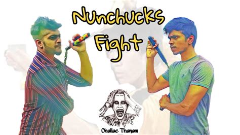 Nunchuck Nunjak Fight Marthandam Vs Nagercoil Youtube