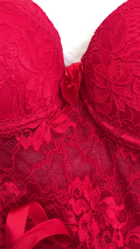 Camisola Sexy Lua De Mel Lingerie Sensual C Bojo Aberta Luxo Frete Gr Tis