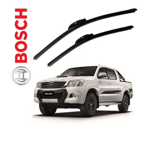 Par Palheta Limpador Parabrisa Hilux Sw Original Bosch