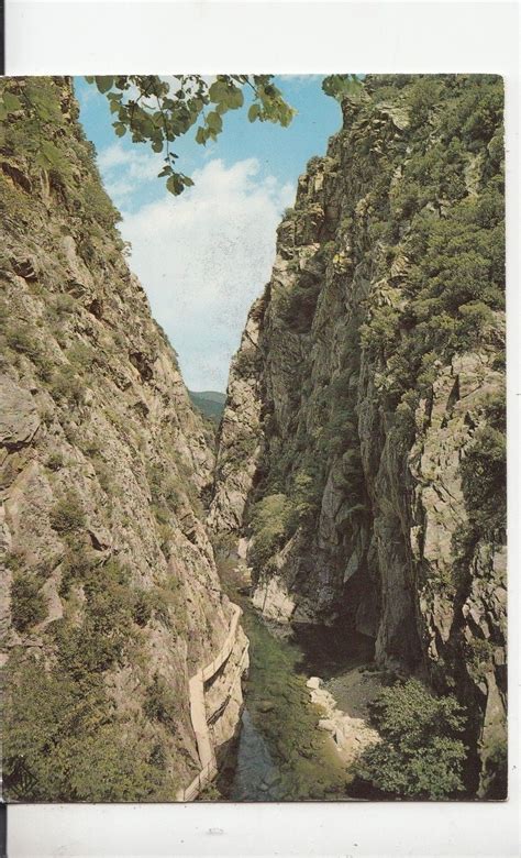 BF25652 Amelie Les Bains 66 Les Gorges Du Mondony France Front Back