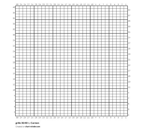 Grille 30 40 By Carmen Chart Minder