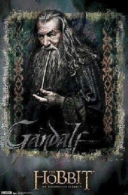 LORD OF THE RINGS THE HOBBIT GANDALF POSTER PRINT NEW 22x34 FREE SHIP ...