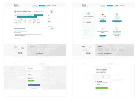 Ecoparcel Internetinio Puslapio Dizainas On Behance