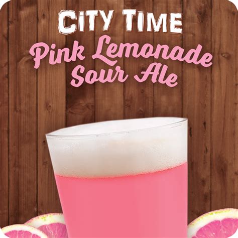 City Time Pink Lemonade Sour Three Heads Brewing