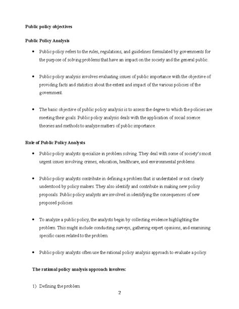 Public Policy A New Introduction 1