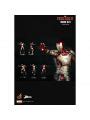 Power Pose Mark XLII th Scale Collectible Iron Man Hot Toys PEÇA EXPOSTA