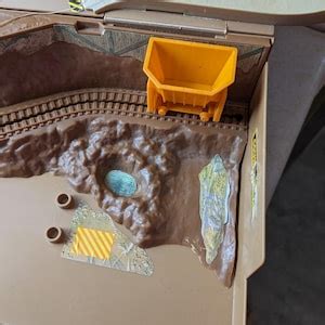 Hot Wheels Mattel Construction Site Sto Go Playset Foldaway Garage Vintage Etsy