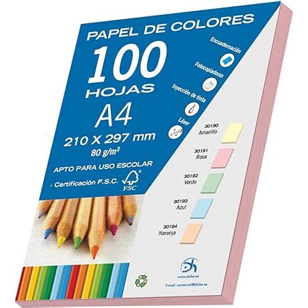 Bringmann Risma Di 100 Fogli Formato A4 Colori Assortiti Amazon