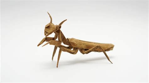 Origami Praying Mantis Jo Nakashima Youtube