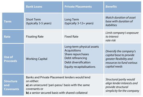 Ways A Private Placement Both Complements And Differs From A Bank