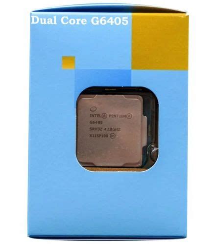 Window Silver Intel Dual Core G6405 Processor at Rs 5700/piece in ...