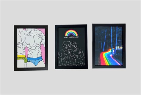 Quadro Pride Arco Iris Gay Glbt Lesbica Trans Drag Queen Elo