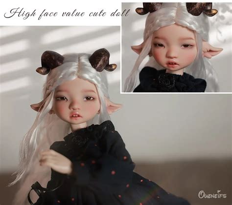 New Design BJD Appi Kore Nude Doll 1 6 Yaho Body Croissant Fantasy Head Resin Toys Movable Joint