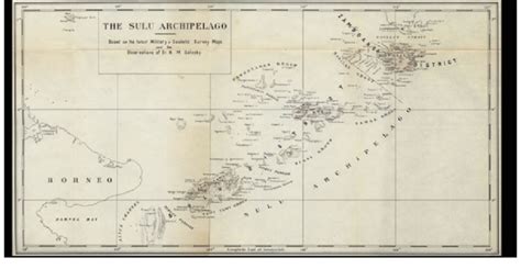 3 Map of Sulu Archipelago (circa 1908). Source Najeeb Saleeby, The ...