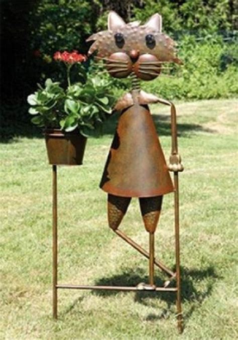 Садовые фигуры из металла для дачи (38 фото) » НА ДАЧЕ ФОТО