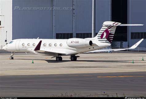 A7 CGC Qatar Exective Gulfstream Aerospace G VI Gulfstream G650 Photo