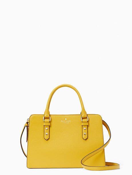 Kate Spade Mulberry Street Lise Satchel Sunflower Field