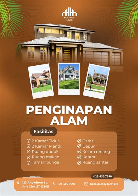 Halaman 2 Gratis Contoh Poster Wisata Online Keren Canva