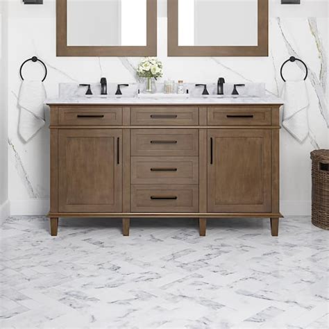 Reviews For Home Decorators Collection Sonoma In Double Sink Almond