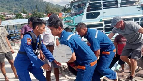 Heboh Penumpang Wanita Terjun Dari Kapal Ihan Batak Ke Danau Toba Saat