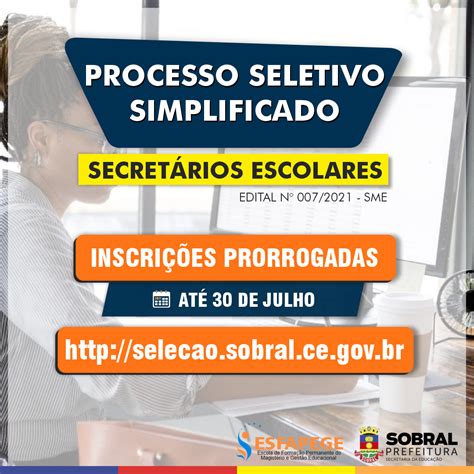 Secretaria Da Educação De Sobral Secretaria Da Educação De Sobral