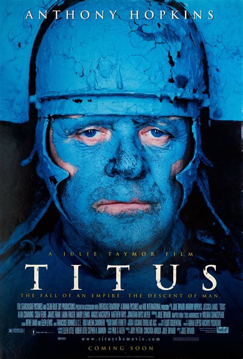 Titus Original 1999 U.S. One Sheet Movie Poster - Posteritati Movie ...