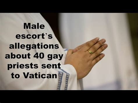 Vatican Priest Gay Scandal Male Escort S Pages Of Allegations Released Video Prophecy