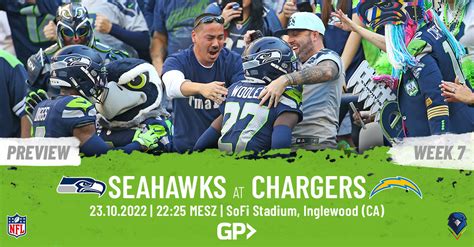 Preview Regular Season 2022 Week 7 Seahawks Chargers German