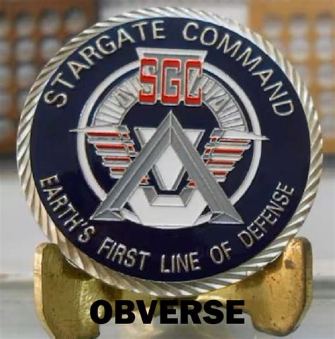 Stargate Challenge Coin Shooter S4 Pinball