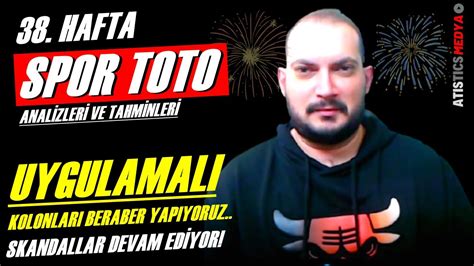 Bunu Nsanlara Anlatamazsiniz Hafta Spor Toto Tahminleri Ve