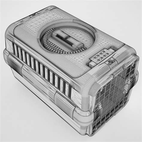 Mobile Pet Carrier Richell 3 3D Model $39 - .max .fbx .obj - Free3D