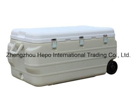 Trundle Drying Ice And Medical Cold Storage Box China Cooler Box And