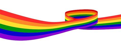 Cores Do M S Do Orgulho Gay Na Fita Arco Ris Lgbtq Para O Fundo Do Festival De Toler Ncia