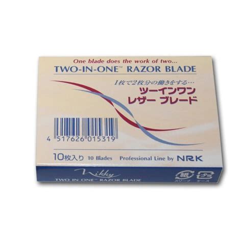 Miraki 2 In 1 Razor Blades Pack Of 10 Dd Salon Supplies