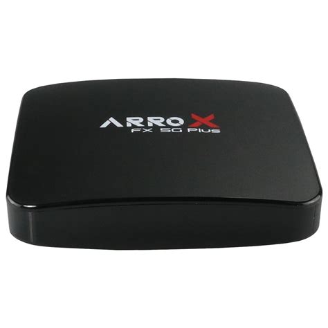 ArroX FX 5G Plus 8K UHD Android 9.0 Receiver (2.4/5GHz Dual-WiFi, LAN ...