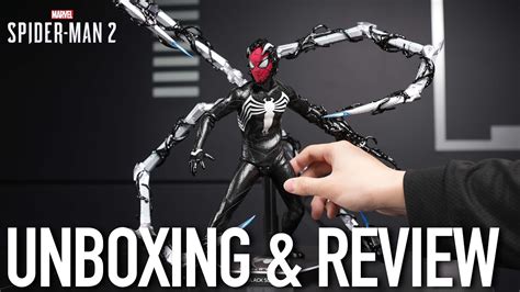 Hot Toys Marvel Spider Man 2 Black Suit Special Edition Unboxing