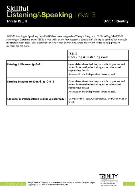 Skillful Listening Speaking Level 3 Macmillan English 3