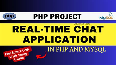 Real Time Chat Application Using Php And Mysql With Setup Best