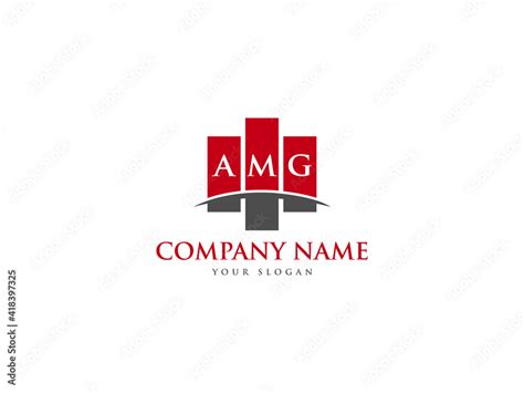 AMG Logo Letter Design For Business Stock Vector | Adobe Stock