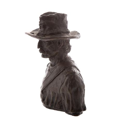 Joe Grandee 7th Cavalry Sergeant Bronze Bust