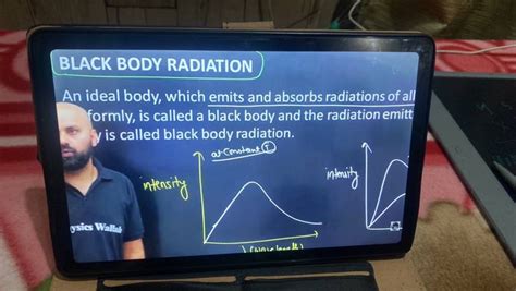 BLACK BODY RADIATION An ideal body, which emits and absorbs radiations of..