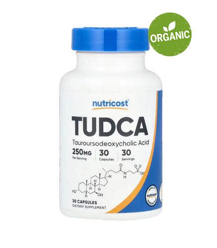 Nutricost, TUDCA, 250 мг, 30 капсул (ID#2246885503), цена: 700 ...