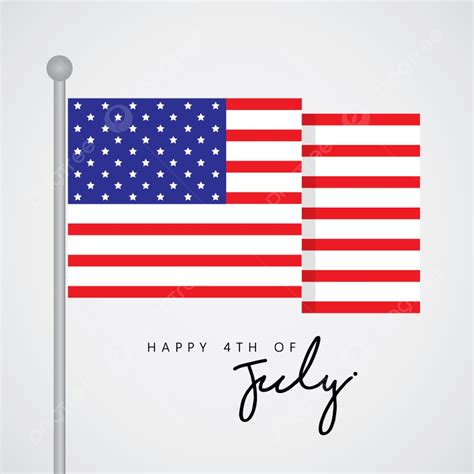 Happy 4th July Vector PNG Images Happy 4th Of July Usa Greeting