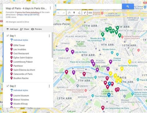 Ultimate 4 Days In Paris Itinerary With A Map Maps N Bags