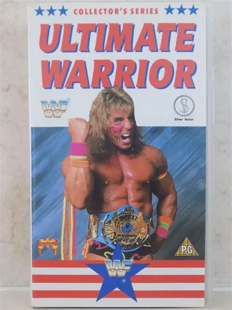 WWF ULTIMATE WARRIOR Wrestling Vhs Video Tape Wwe 1990 Collector S